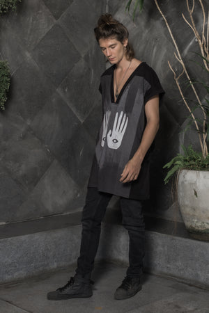 EXIT V NECK TSHIRT - EX1