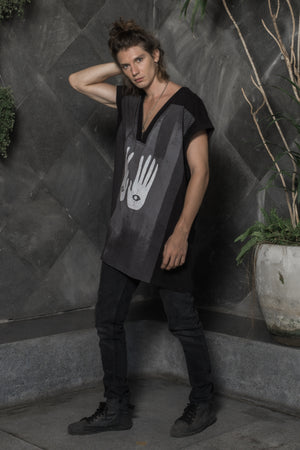 EXIT V NECK TSHIRT - EX1