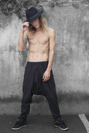 DURUZE  DROP-CROTCH PANTS - DP1