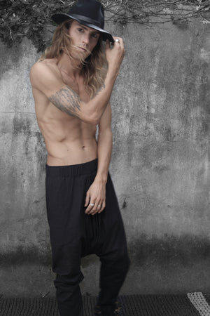 DURUZE  DROP-CROTCH PANTS - DP1