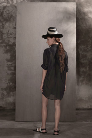 HARNESS BUTTON SHIRTDRESS- HR1