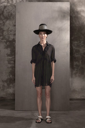 HARNESS BUTTON SHIRTDRESS- HR1