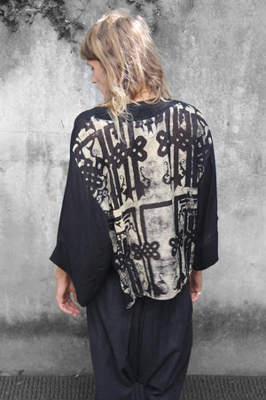 ULTRA THIN SHORT KIMONO - KI1