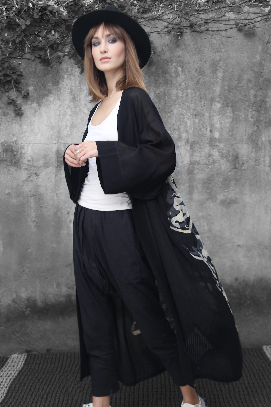 ULTRA THIN LONG ROBE - RO1