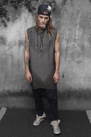 SLEEVELESS KURTA SHIRT - SK9